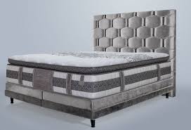 Luxus Boxspringbett Futuristic Grau Boxspringbett Luxus Boxspringbetten Bett