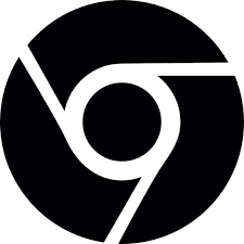Google Chrome Logo Black And White Google Icons Black App Black And White Instagram