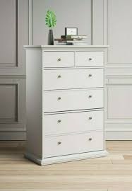 The generously sized top surface is perfect to place your television on it. White Tall Boy Dresser Cheaper Than Retail Price Buy Clothing Accessories And Lifestyle Products For Women Men