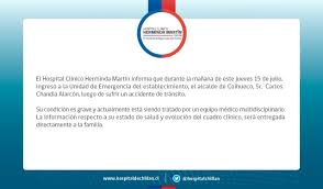 El alcalde de coihueco y ex árbitro fifa chocó con un poste del tendido eléctrico cuando se dirigía al municipio. Pxyvd Yt Reiam