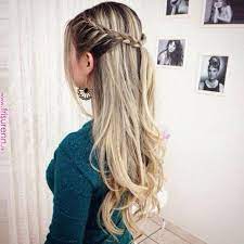 Wet hair, gently work through braids, and squeeze it out. 23 Cute Simple Braided Hairstyles For Beautiful Women Braids Are Used As Protec Easy Formal Hairstyles Formal Hairstyles For Long Hair Braided Hairstyles Easy