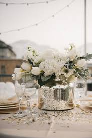 Everything That Sparkles Winter Wedding Centerpieces Rooftop Wedding Wedding Centerpieces