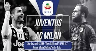 Juventus Vs Ac Milan Series