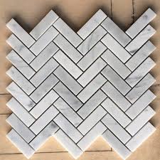 Relaxing vibes grey kitchen backsplash browsergames2019.com. 20x64mm Fish Bone Shaped Matt Carrara White Marble Mosaic Tiles Backsplash Kitchen Wall Tile Sticker Bathroom Floor Tile Buy At The Price Of 299 99 In Aliexpress Com Imall Com