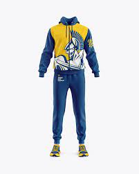 Download Men S Sport Suit Mockup Front View In Apparel Mockups On Yellow Images Object Mockups