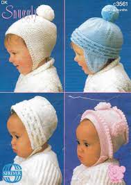 Vintage Baby Hat Knitting Pattern Boys Girls Newborn 9 Etsy Knitting Patterns Boys Baby Hat Knitting Pattern Baby Hats Knitting