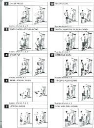 3 Bowflex Ultimate Exercise Chart Get Free High Quality