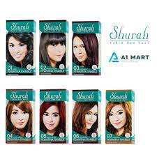 Merk pewarna rambut lain yang sangat direkomendasikan selanjutnya adalah etude. Shurah Pewarna Rambut 40g Hair Color Shopee Malaysia
