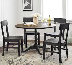 Teraves bar table with solid metal frame,counter height table kitchen bar table for dining room,living room (39.37, black oak) 4.6 out of 5 stars 462 $206.08 $ 206. Rae Round Pedestal Bistro Dining Table Pottery Barn