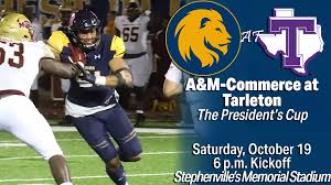 No. 20 Lions visit No. 4 Tarleton in battle for President's Cup