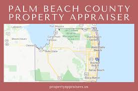 Palm Beach County Property Appraiser S Office Website Map Search