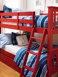 The bottom full bunk offers extra spa. What Colors Go With Red 20 Knockout Combinations To Consider Kid Room Decor Home Home Decor