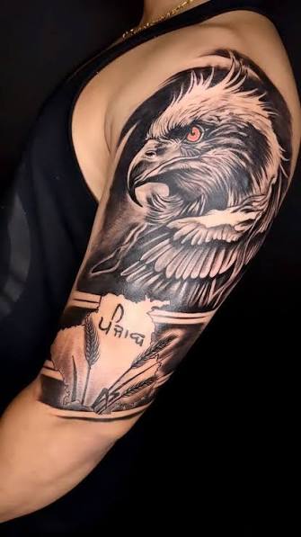 Shoulder Eagle Tattoo