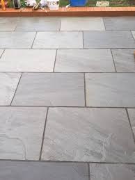 Silver Grey Indian Sandstone Paving Slabs 900x600 Large Size Paver Slabs Patio Pavers Design Patio Stones Paver Patio