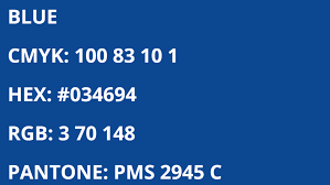 Blue is the colour is a football song associated with chelsea football club. Chelsea Team Colors Hex Rgb Cmyk Pantone Color Codes Of Sports Teams
