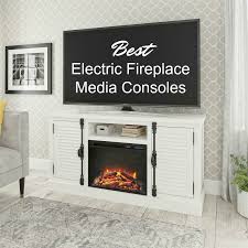 Hardwired + dual voltage for more heat electric stoves. Best Electric Fireplace Tv Media Consoles Fox Hollow Cottage