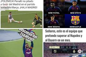 11 ответов 63 ретвитов 514 отметок «нравится». Barcelona Vs Valladolid Mira Los Mejores Memes Que Dejo El Triunfo Del Equipo De Messi Fotos Nczd Deportes Peru21