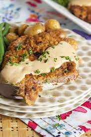 Ready In 30 Minutes This Easy Chicken Fried Steak With Country Gravy Recipe Is A Family Favorite Country Gravy Recipe Easy Steak Recipes Chicken Fried Steak