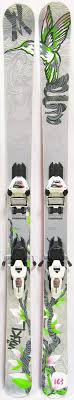 2012 Volkl Aura Womens Skis With Marker Griffon Bindings Used Demo Skis 163cm