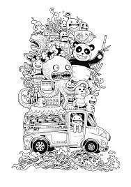 9 Joyeux Coloriage Doodle Art Pictures Doodle Art Doodle Coloring Pokemon Coloring Pages