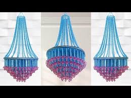 Wow Amazing Pearl Wall Hanging Diy Pearl Chandelier Jhumar Making Youtube Macrame Patterns Tutorials Pearls Diy Wall Hanging Diy