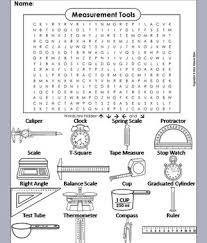 Measurement Tools Worksheet Word Search Coloring Sheet Measurement Tools Worksheet Measurement Tools Simple Machines