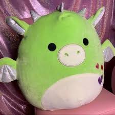 Celebrate valentine's day with a candy heart squishmallow plush! Toys Desmund Green Dragon Valentines Day Squishmallow Poshmark