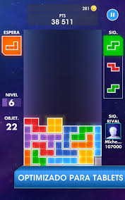Puedes jugar al tetris clásico, un tetris dejará caer figuras geométricas de diferentes colores y formas desde lo alto de la pantalla, y tú tendrás cuando una fila horizontal se completa, esa línea desaparece, y el resto de piezas descienden una posición. Tetris 2011 For Android Apk Download