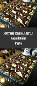 Muthis Kremasiyla Kedidili Ekler Pasta Leziz Yemeklerim Yemek Tarifi Yemek Tarifleri Yemek Tatli