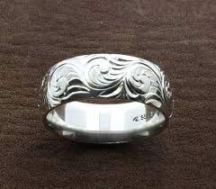 Mens Western Wedding Rings Hand Engraved Ring Custom Couples Etsy Western Wedding Rings Silver Wedding Bands Wedding Ring Hand