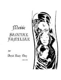 Messe de la trinité q. Compositions Partitions Denis Alain Dion