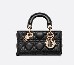 Christian Dior Lady D-Joy Micro Bag in Black Cannage Lambskin — UFO No More