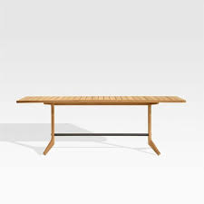 It really describes how to buy the best outdoor furniture. Kinney Teak Outdoor Dining Table Crate And Barrel Uae
