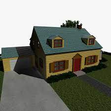 Familia Guy Griffin House Modelo 3d Turbosquid 652382