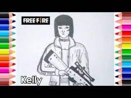 King dwyjustinian 15 views3 months ago. Cara Menggambar Kelly Karakter Di Game Free Fire Youtube