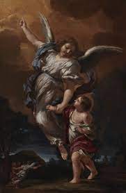 Ciro Ferri Rome 1634 1689 Guardian Angel Ref 67911 Guardian Angel Poster Prints Fine Art