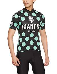 Bianchi Milano Polka Dot Pride Celeste Short Sleeve Cycling Jersey