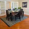The ideal distance for dining table clearance is 48 inches (122cm). 1