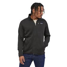 Store all of your most valued items during your adventure with the secure zip chest and hand pockets. Patagonia Better Sweater Jacket Black The Union Project