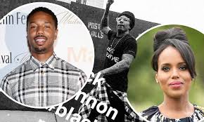 Cole, lil yachty, nick cannon, micheal b. Kerry Washington And Michael B Jordan Speak Out As Nick Cannon Marches With Blm Protesters Daily Mail Online