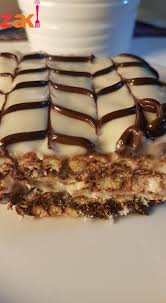 طريقة عمل حلى بلاك أند وايت زاكي Food Desserts Deserts
