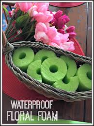 Top tips on using oasis / floral foam. The Secret To Waterproof Floral Foam