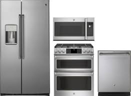 Ge Cafe Series Gereradwmw10465 Package Kitchen Appliance Packages French Door Refrigerator French Doors