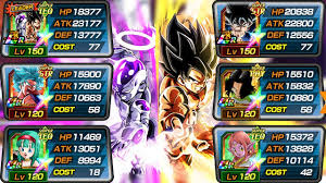 Game cards list categories drops schedule inactive extreme z. Universe 7 Category Team With Lr Ultra Instinct Goku Showcase Dragon Ball Z Dokkan Battle Youtube