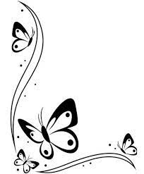 Embossing Folders Google Search Butterfly Drawing Page Borders Design Colorful Borders Design
