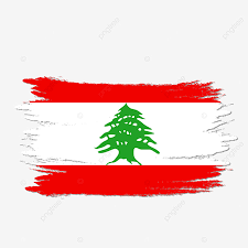 علم لبنان فرشاة مائية شفافة رسمت قصاصات فنية لبنان علم لبنان png وملف psd للتحميل مجانا