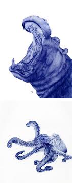 Pin By Dawn Keebals On Artsy Pen Drawing Biro Art Animal Drawings