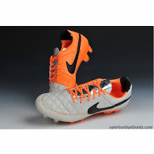 Sale Nike Tiempo Legend V Fg White Black Orange Nike Orange Black Sneakers Nike