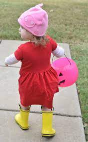 Look no further than this diy peppa pig costume! Diy Fleece Peppa Pig Hat Halloween Costume The Tiptoe Fairy