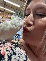 My girl and her chicken! Melinda Barnett